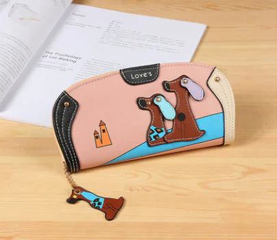 Cute dog wallet