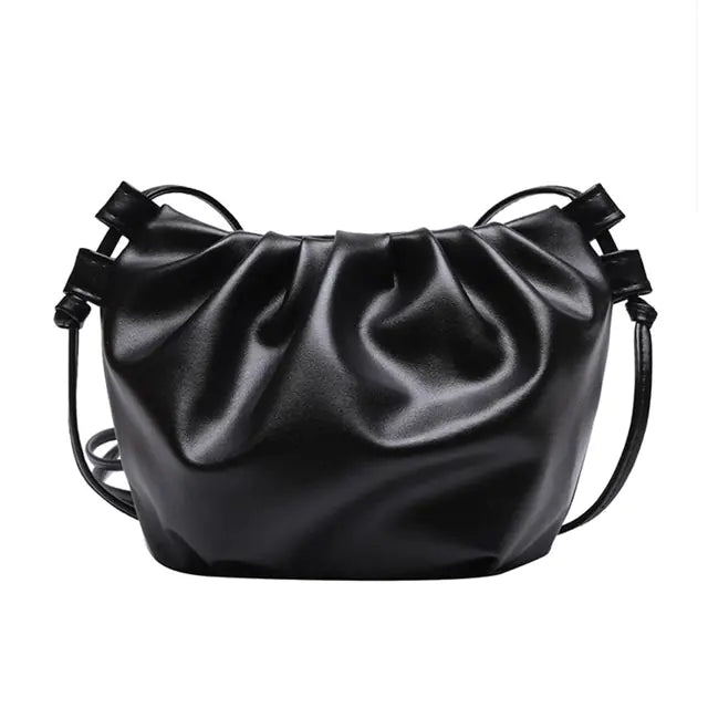 Pleated Shoulder Bag (Mini)