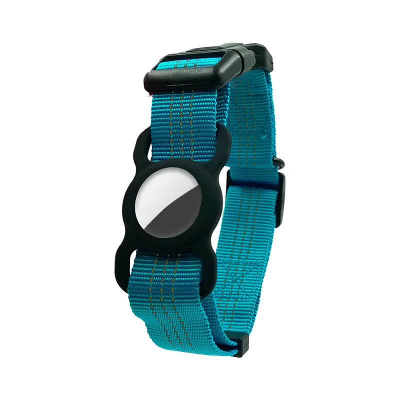 Collar with built in pocket for tracking device