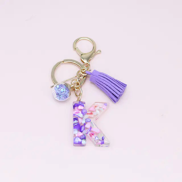 Fashion Letter Keychain
