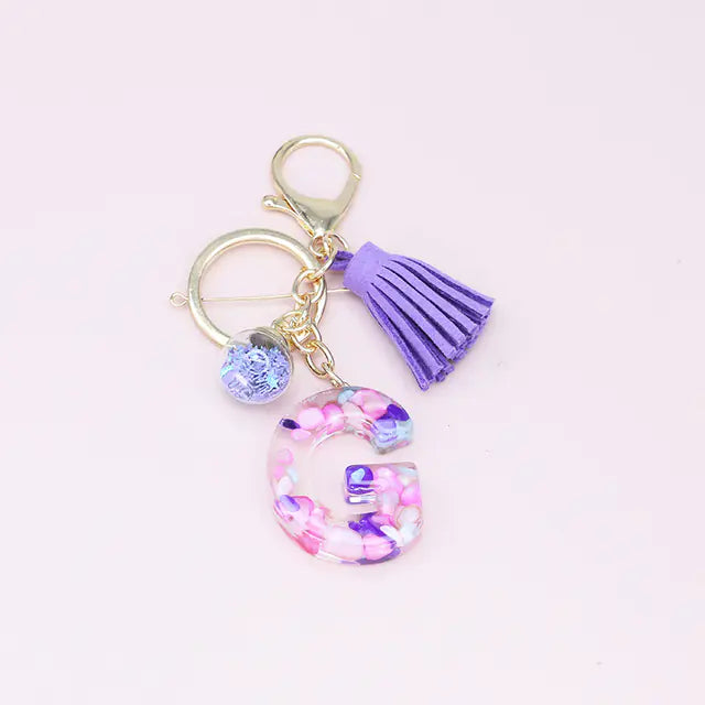 Fashion Letter Keychain