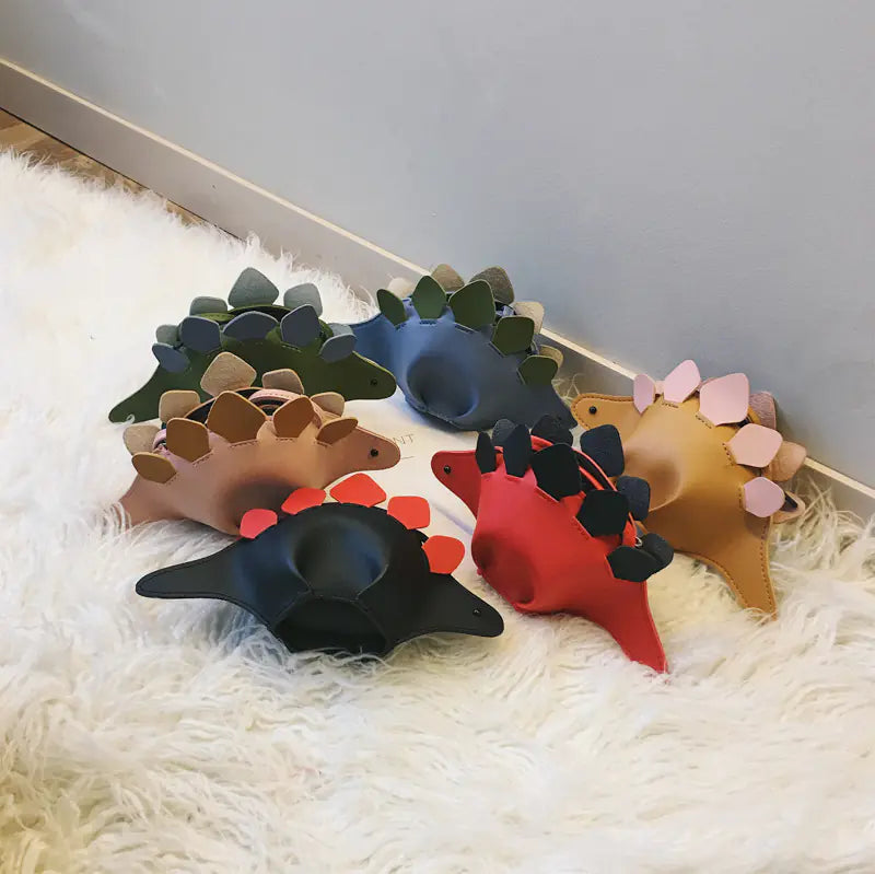 Dinosaur Shoulder Bag for Kids - Travel Mini Purse