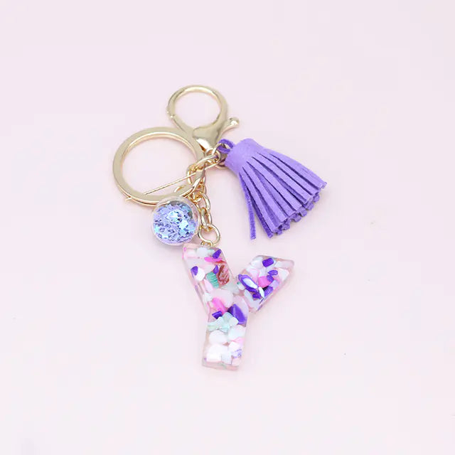 Fashion Letter Keychain