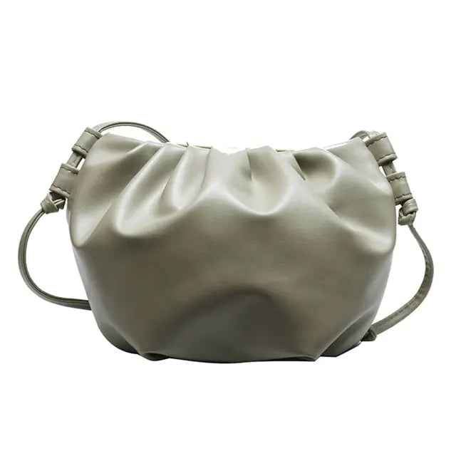 Pleated Shoulder Bag (Mini)