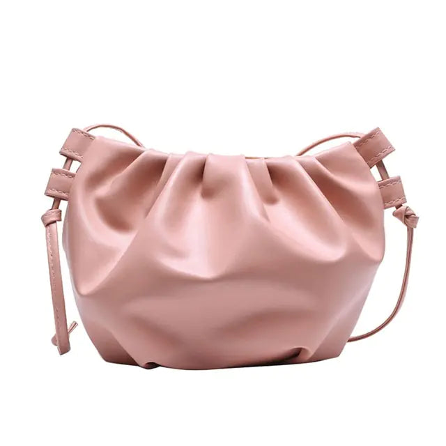 Pleated Shoulder Bag (Mini)