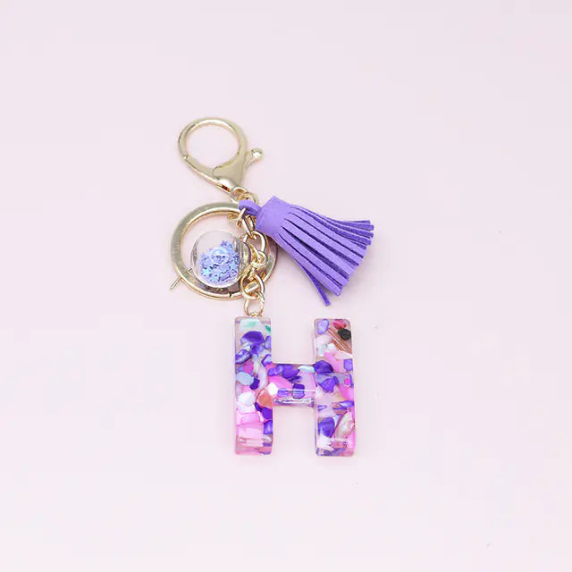 Fashion Letter Keychain