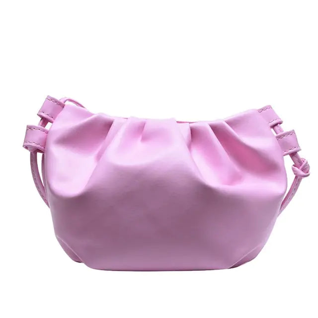 Pleated Shoulder Bag (Mini)