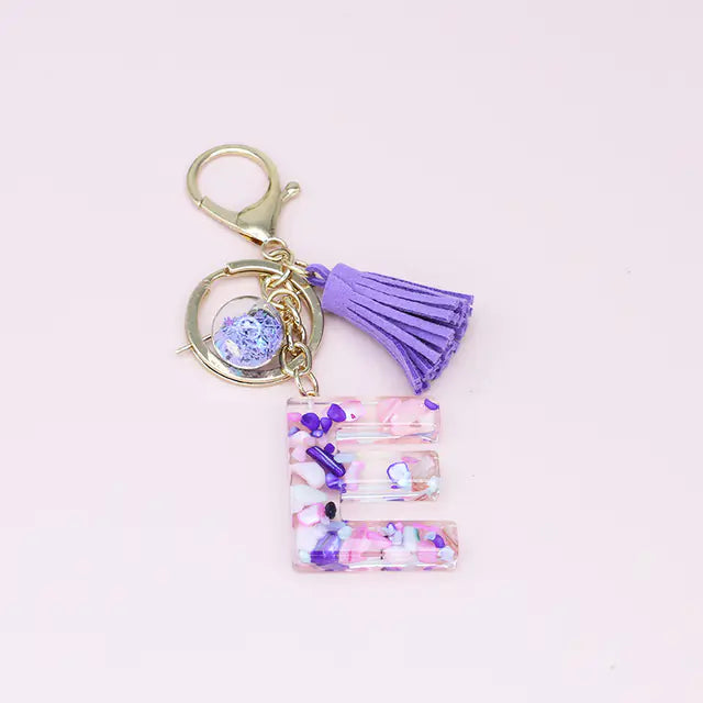Fashion Letter Keychain