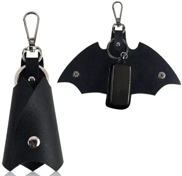 PU Leather Bat Keychain