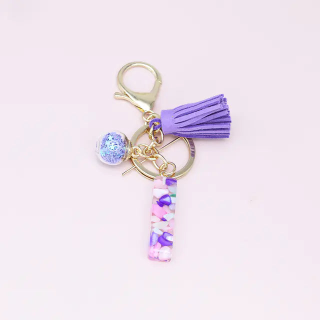 Fashion Letter Keychain