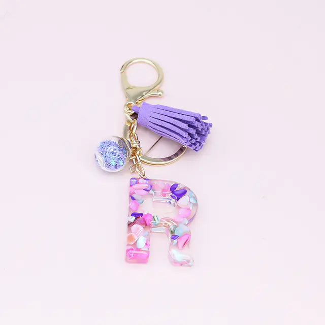 Fashion Letter Keychain