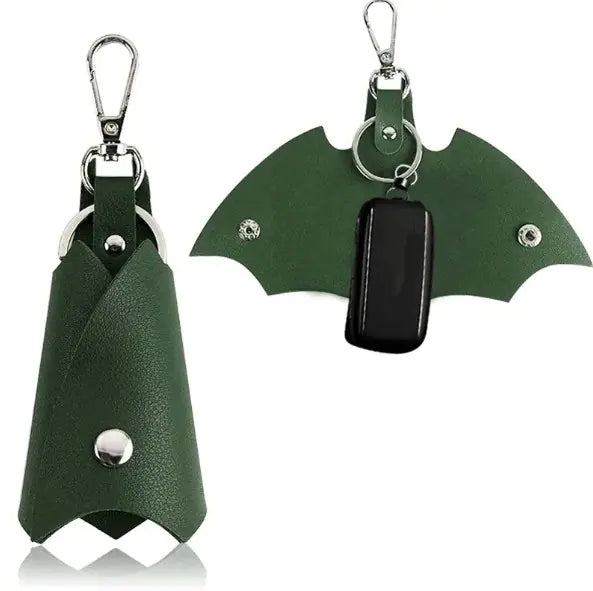 PU Leather Bat Keychain