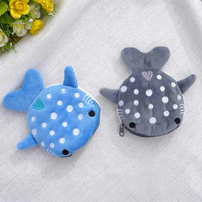 Cute Shark Coin Purse for Kids