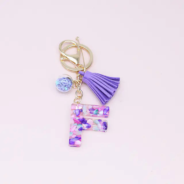 Fashion Letter Keychain