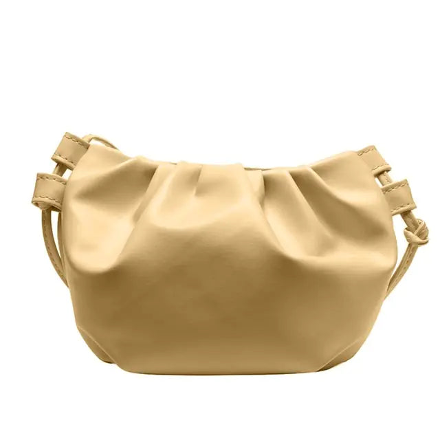 Pleated Shoulder Bag (Mini)