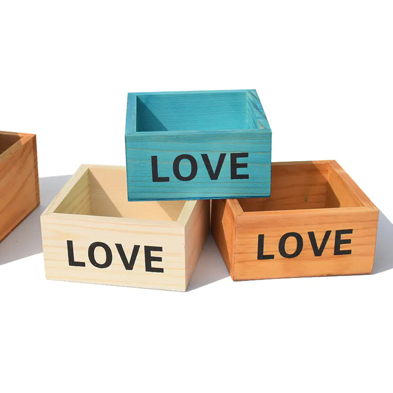 Succulent Planter Wooden Box