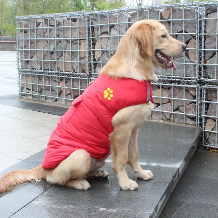 Warm Waterproof Dog Jacket for Small to Large Dogs