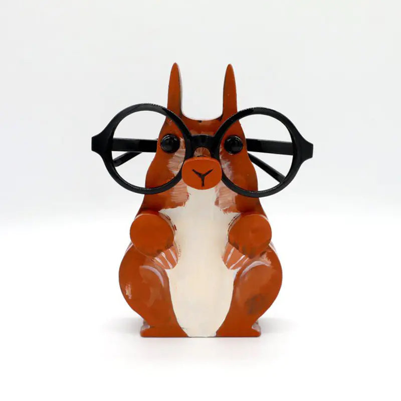 Creative Wooden Animal Eyewear Display Stand