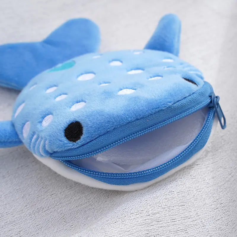 Cute Shark Coin Purse for Kids