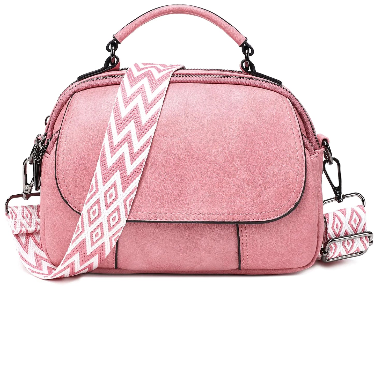 Pink shoulder bag