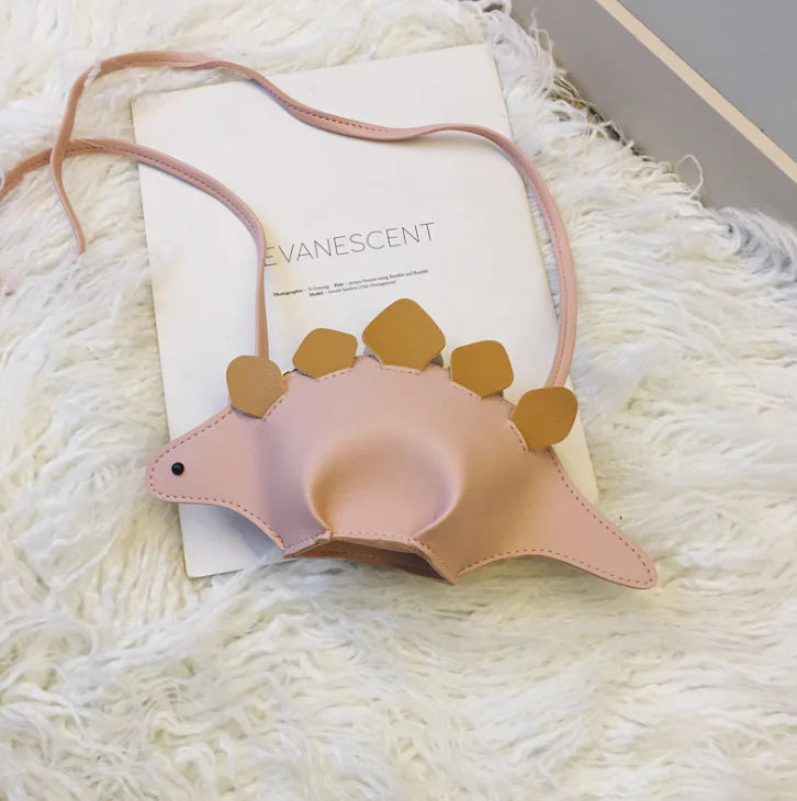 Dinosaur Shoulder Bag for Kids - Travel Mini Purse