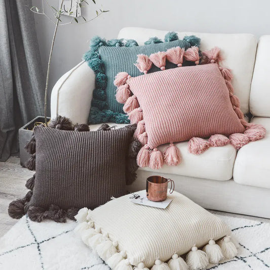 Knitted Lantern Ball: Pillows and/Or Case Only options