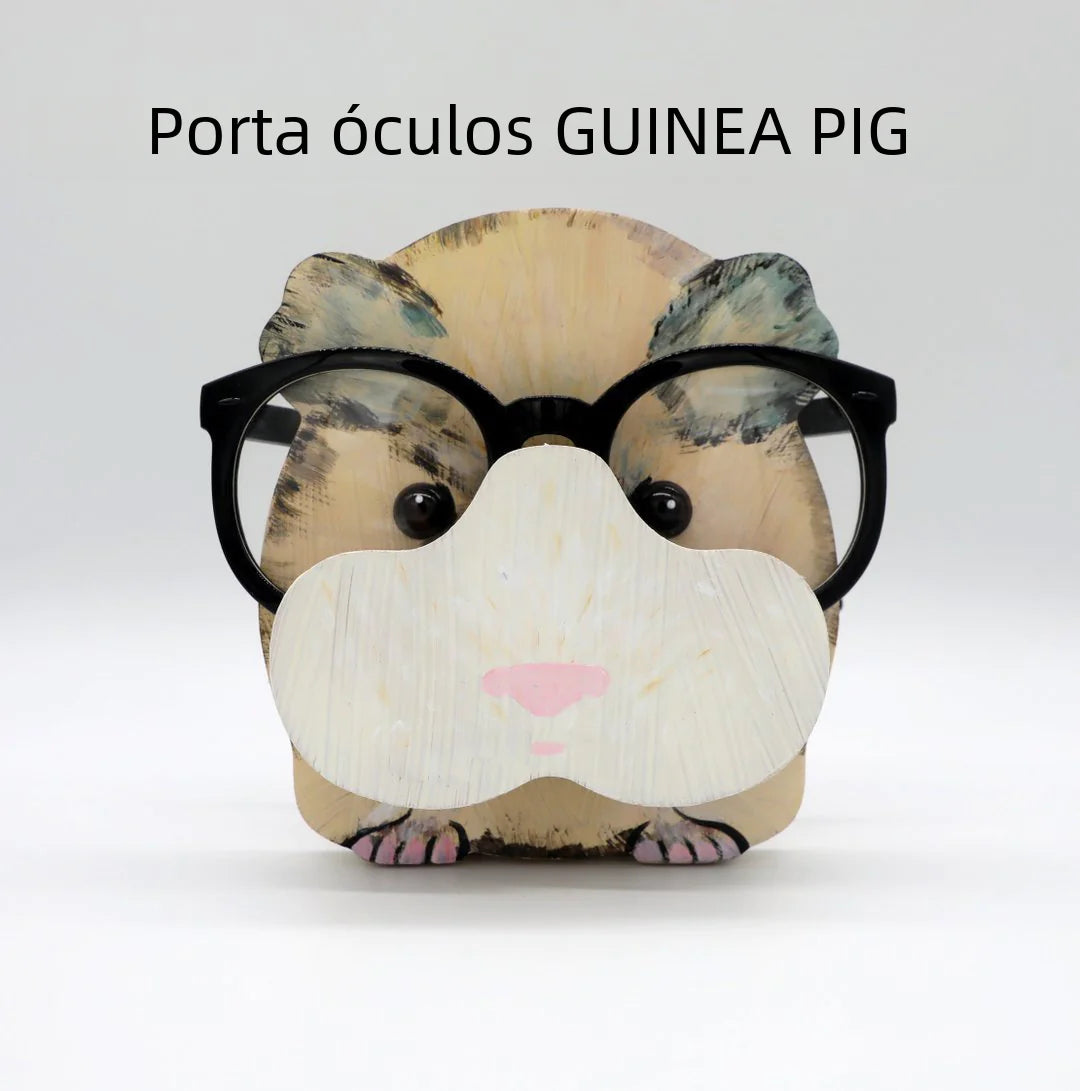 Creative Wooden Animal Eyewear Display Stand