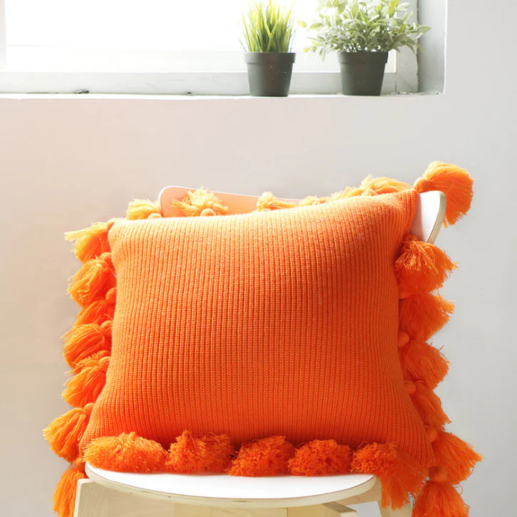 Knitted Lantern Ball Pillow Covers