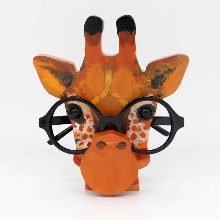 Creative Wooden Animal Eyewear Display Stand