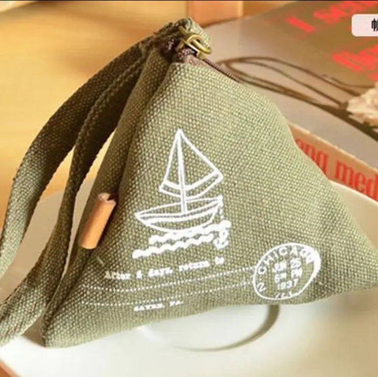 Cute Creative Canvas Coin Purse