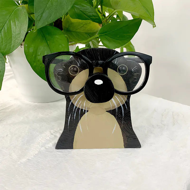 Creative Wooden Animal Eyewear Display Stand