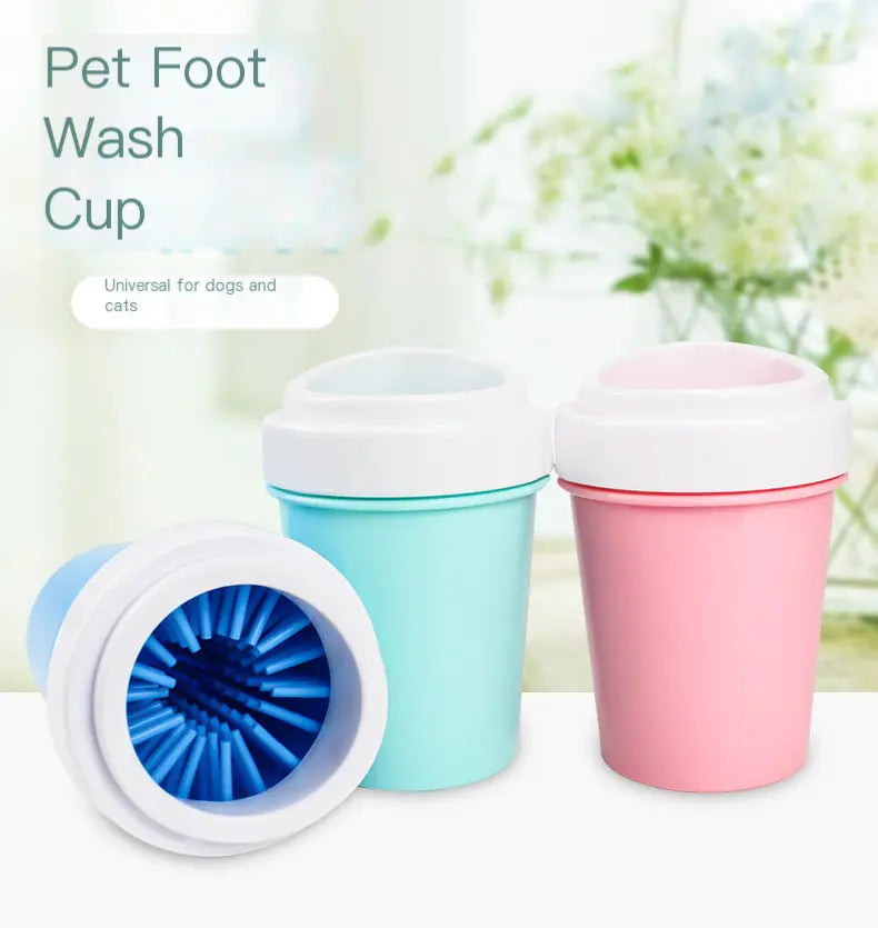 Silicone Paw Cleaning cup for pets