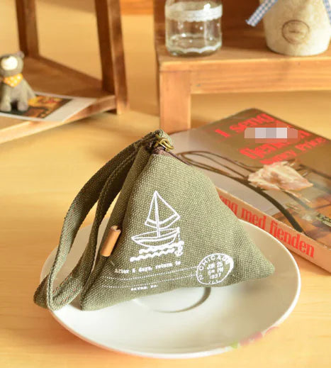 Cute Creative Canvas Coin Purse