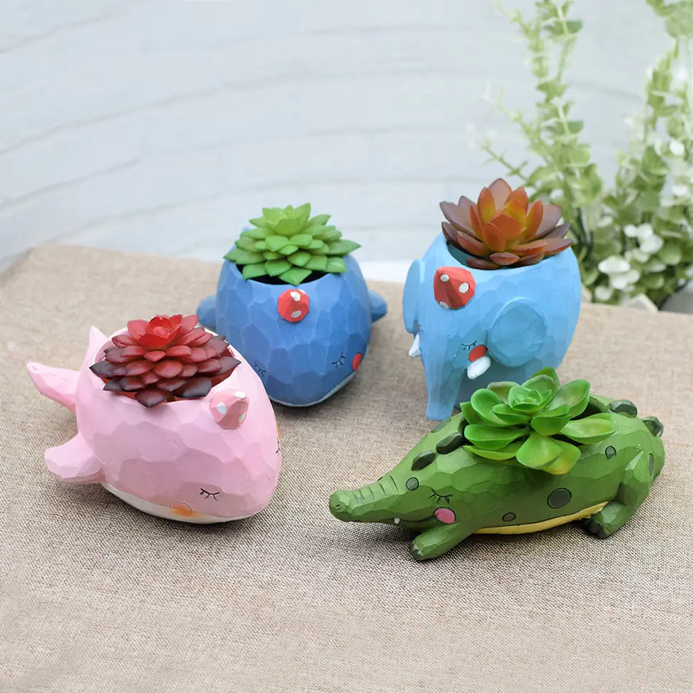 Succulent Planter Decoration-Animals
