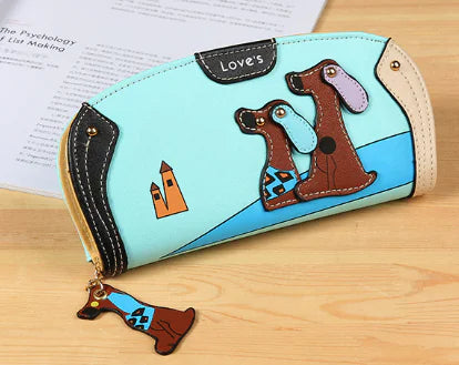 Cute dog wallet