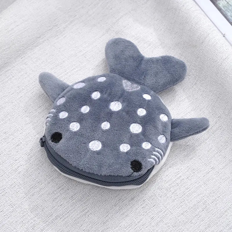 Cute Shark Coin Purse for Kids