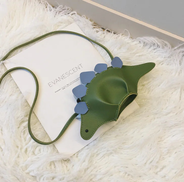 Dinosaur Shoulder Bag for Kids - Travel Mini Purse