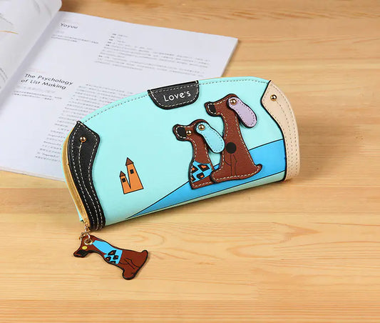 Cute dog wallet