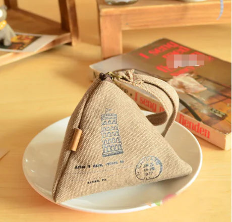 Cute Creative Canvas Coin Purse