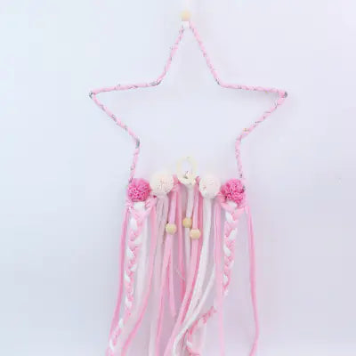 Star String Lights Fabric Banner for Home Decor